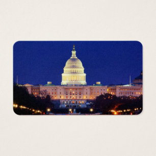 Washington DC United States Capitol at Dusk