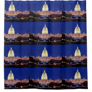 Washington DC United States Capitol at Dusk