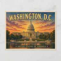 Washington DC Vintage Travel