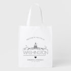 Washington DC Wedding | Stylized Skyline