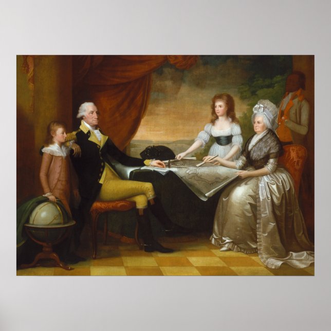 Washington Family - Edward Savage Fine Art Poster (Front)