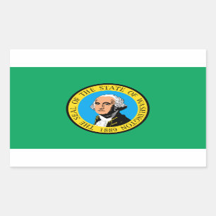 Washington Flag Sticker