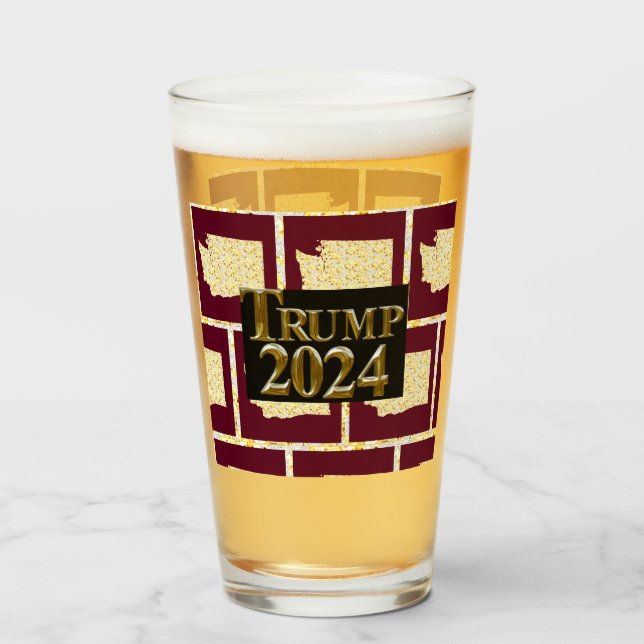 WASHINGTON GLASS (Front Filled)