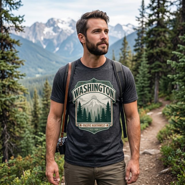 Washington Heritage Badge T-Shirt (Creator Uploaded)