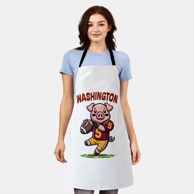 Washington Hog Football Apron (Worn)