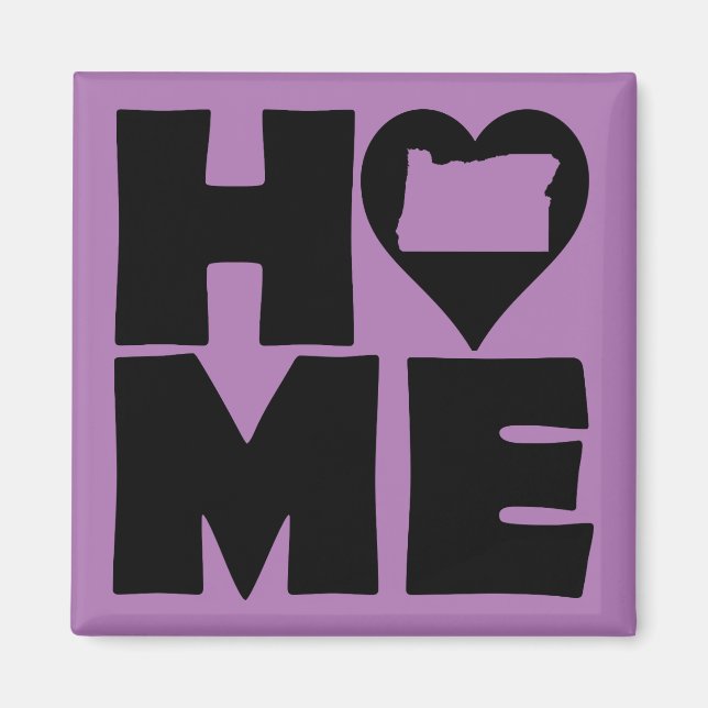 Washington Home Heart State Fridge Magnet (Front)