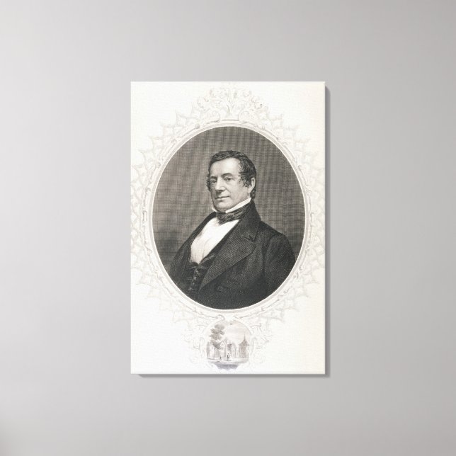 Washington Irving Canvas Print (Front)