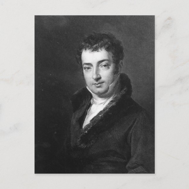 Washington Irving Postcard (Front)