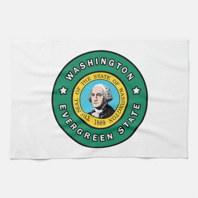 Washington Kitchen Towel (Horizontal)