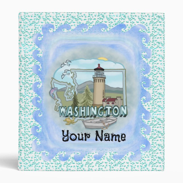 Washington Lighthouse Binder (Front)