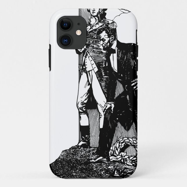 washington lincoln Case-Mate iPhone case (Back)
