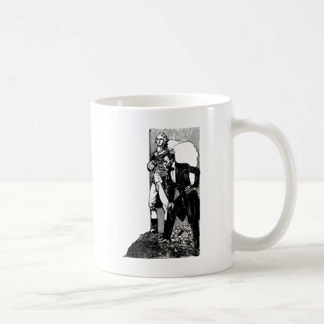 washington lincoln coffee mug (Right)