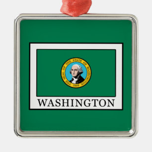 Washington Metal Ornament