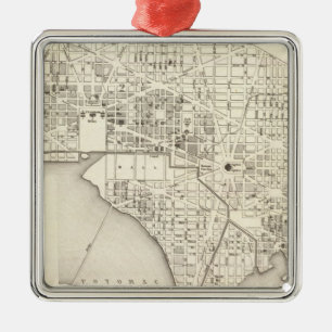 Washington Metal Ornament