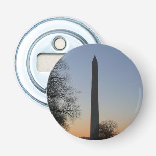 Washington Monument at Sunset Bottle Opener