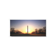 Washington Monument at Sunset