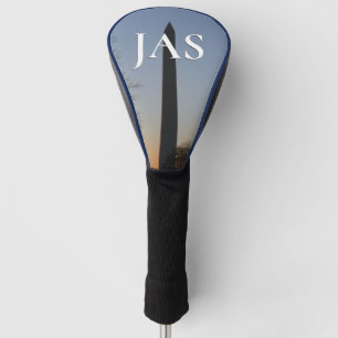 Washington Monument at Sunset Golf Head Cover