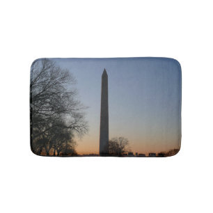 Washington Monument at Sunset in DC Bath Mat