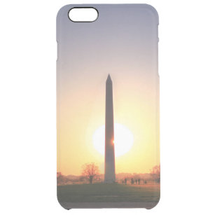 Washington Monument at Sunset Clear iPhone 6 Plus Case
