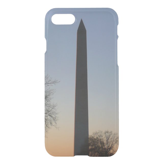 Washington Monument at Sunset Uncommon iPhone Case (Back)
