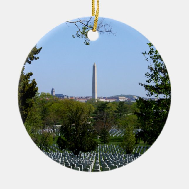 Washington Monument Ornament (Front)
