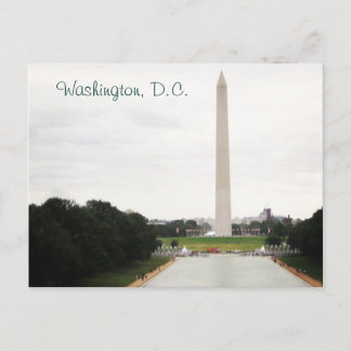 Washington Monument Postcard