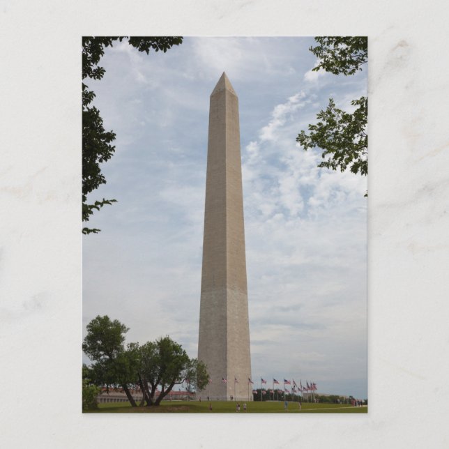 Washington Monument Postcard (Front)