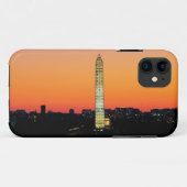 Washington Monument Under Restoration at Sunset Case-Mate iPhone Case (Back (Horizontal))