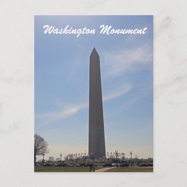 Washington Monument Washington DC 003 Postcard (Front)