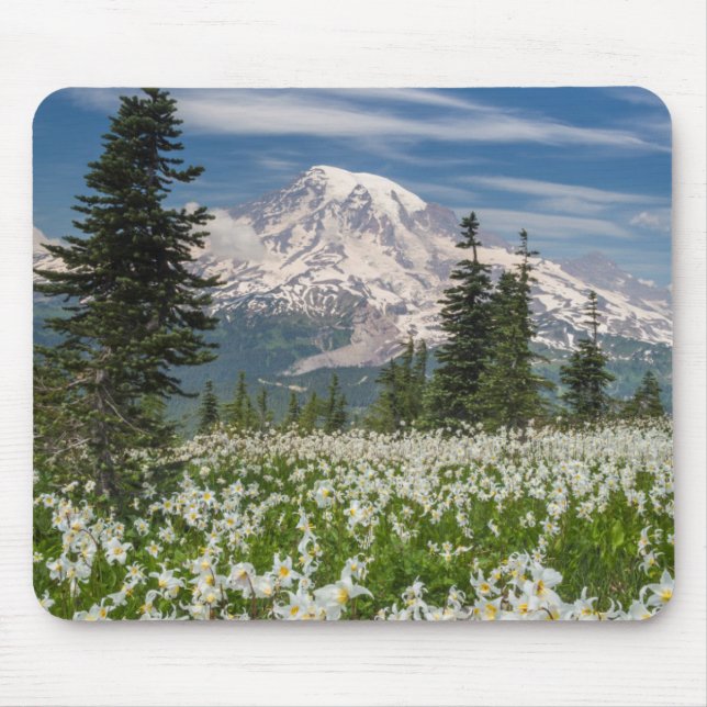 Washington, Mount Rainier National Park 1 Mouse Pad (Front)