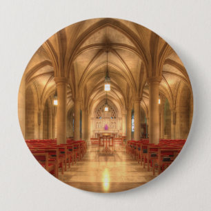 Washington National Cathedral Bethlehem Chapel 4 Inch Round Button