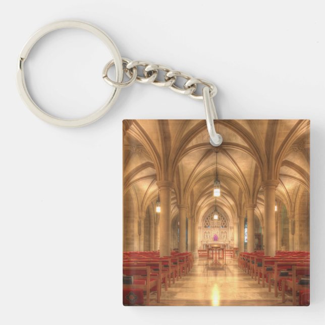 Washington National Cathedral Bethlehem Chapel Keychain (Front)