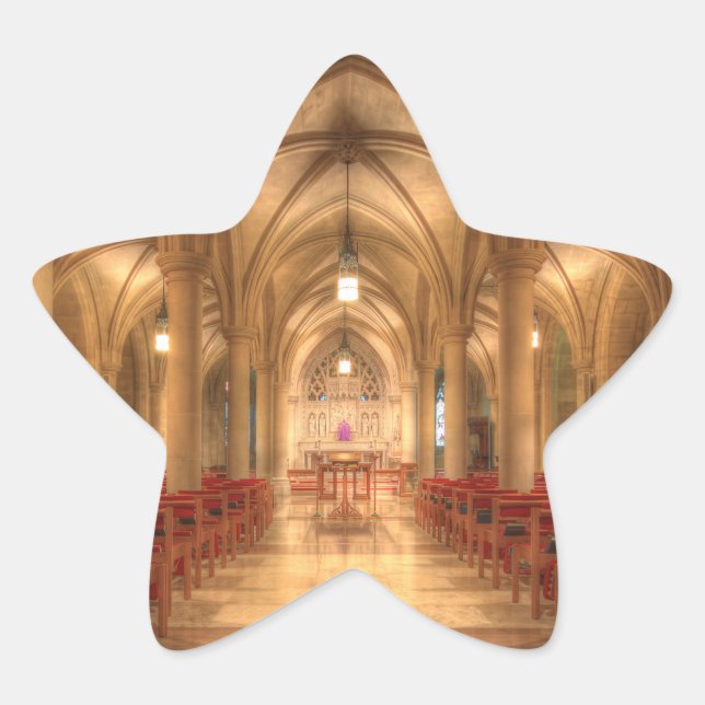 Washington National Cathedral Bethlehem Chapel Star Sticker (Front)