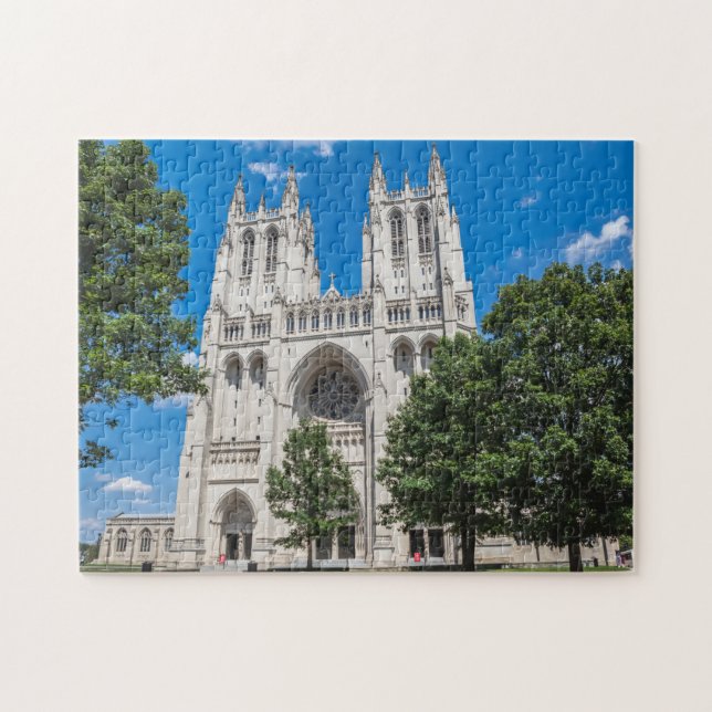Washington National Cathedral Jigsaw Puzzle (Horizontal)