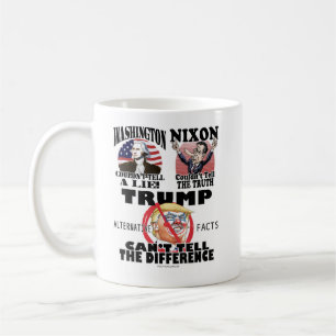 Washington Nixon Dump Trump Liar Coffee Mug