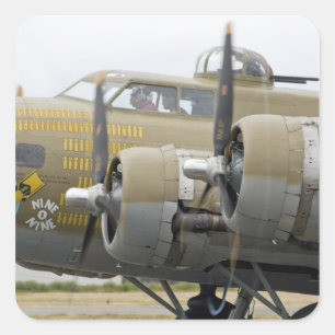 Washington, Olympia,  military airshow. 2 Square Sticker