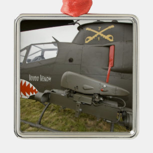 Washington, Olympia, military airshow. 8 Metal Ornament