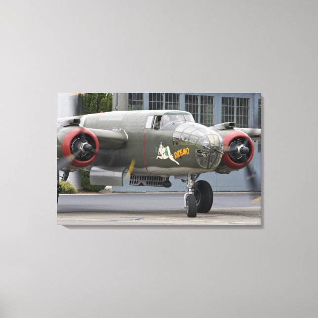 Washington, Olympia, military airshow. Canvas Print (Front)