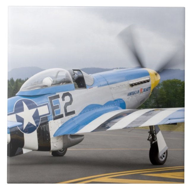 Washington, Olympia,  military airshow. Tile (Front)