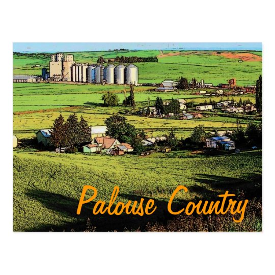 Washington Palouse Postcard