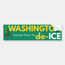 Washington political bumper sticker