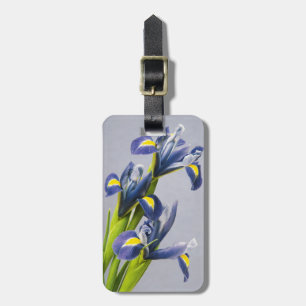 Washington, Redmond, Purple Irises Luggage Tag