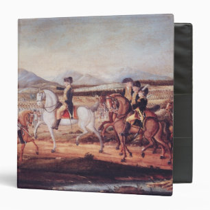 Washington Reviewing the Western Army Binder