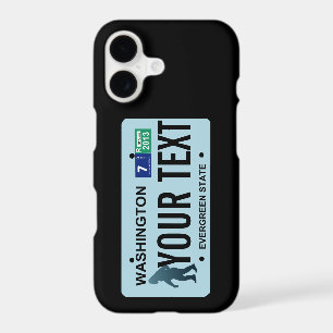 Washington Sasquatch License Plate