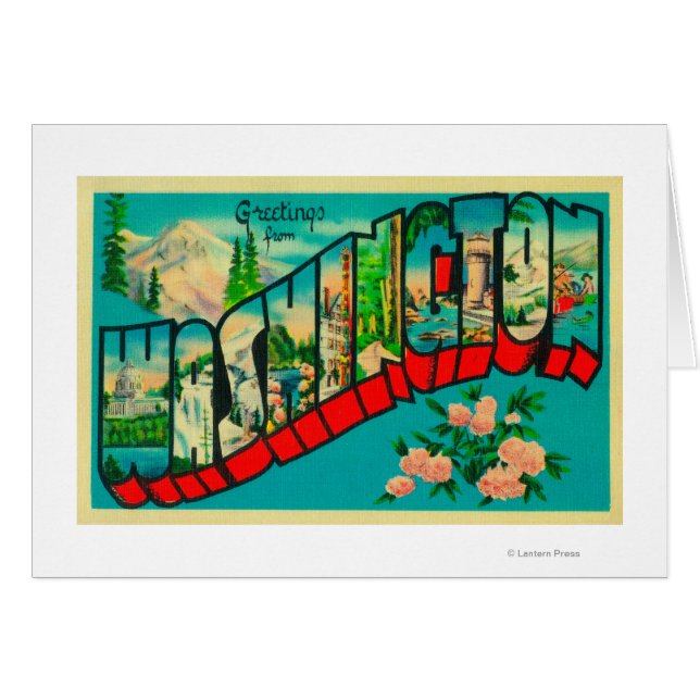 Washington - Scènes de grandes lettres (Devant horizontal)