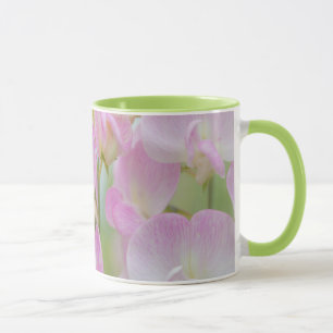 Washington, Seabeck. Detail of sweet pea Mug