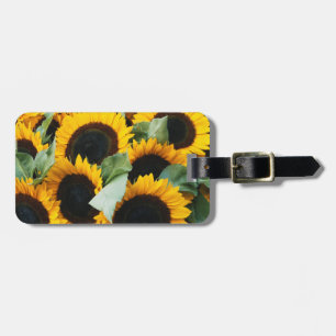 Washington, Seattle, Sunflower for sale pike Luggage Tag