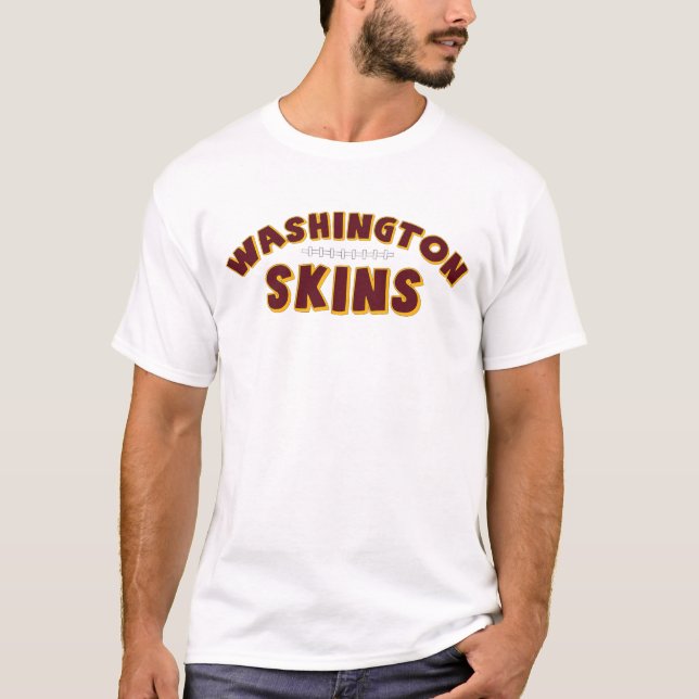 WASHINGTON SKINS Design 1 T-Shirt (Front)