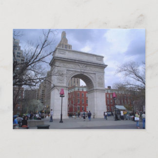 Washington Square Arch Postcard