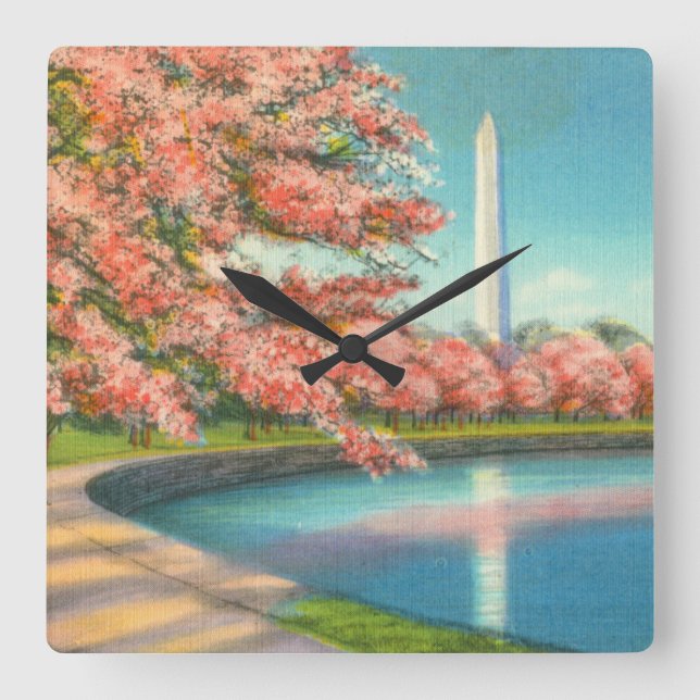 Washington Square Wall Clock (Front)